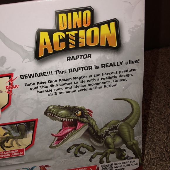 Robo Alive Dino Action Raptor - Picture 6 of 7